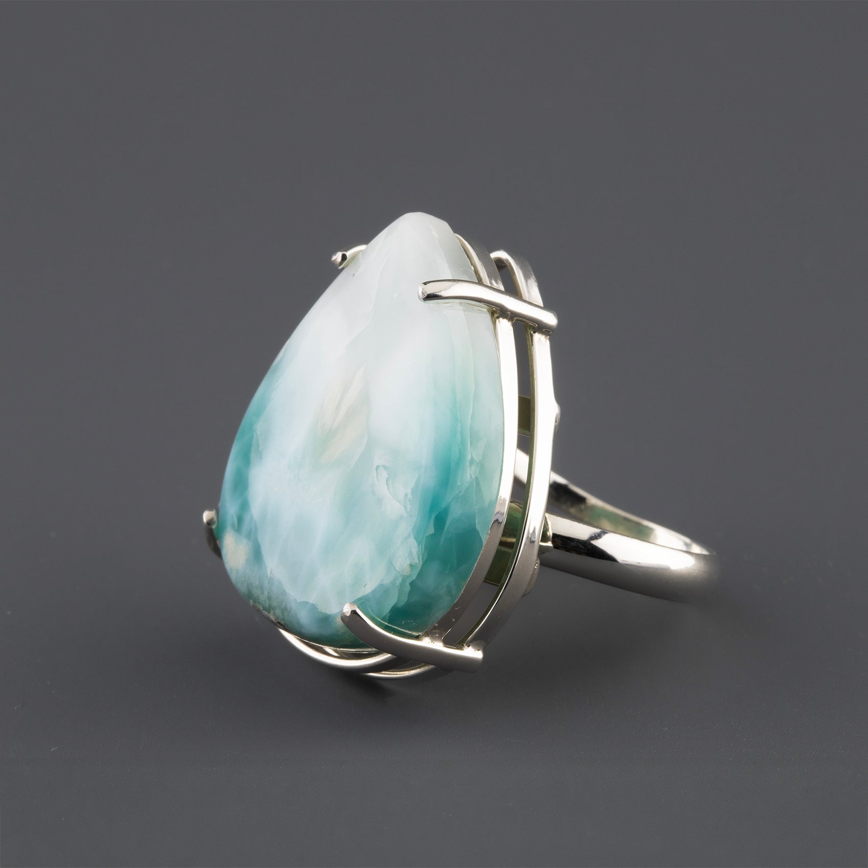 laguna power large larimar ring