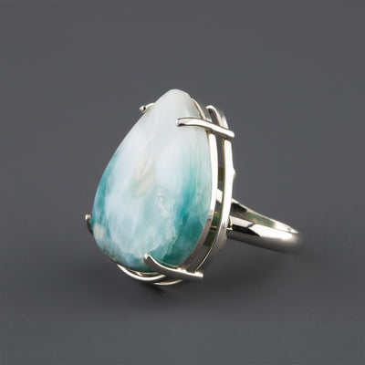 laguna power large larimar ring
