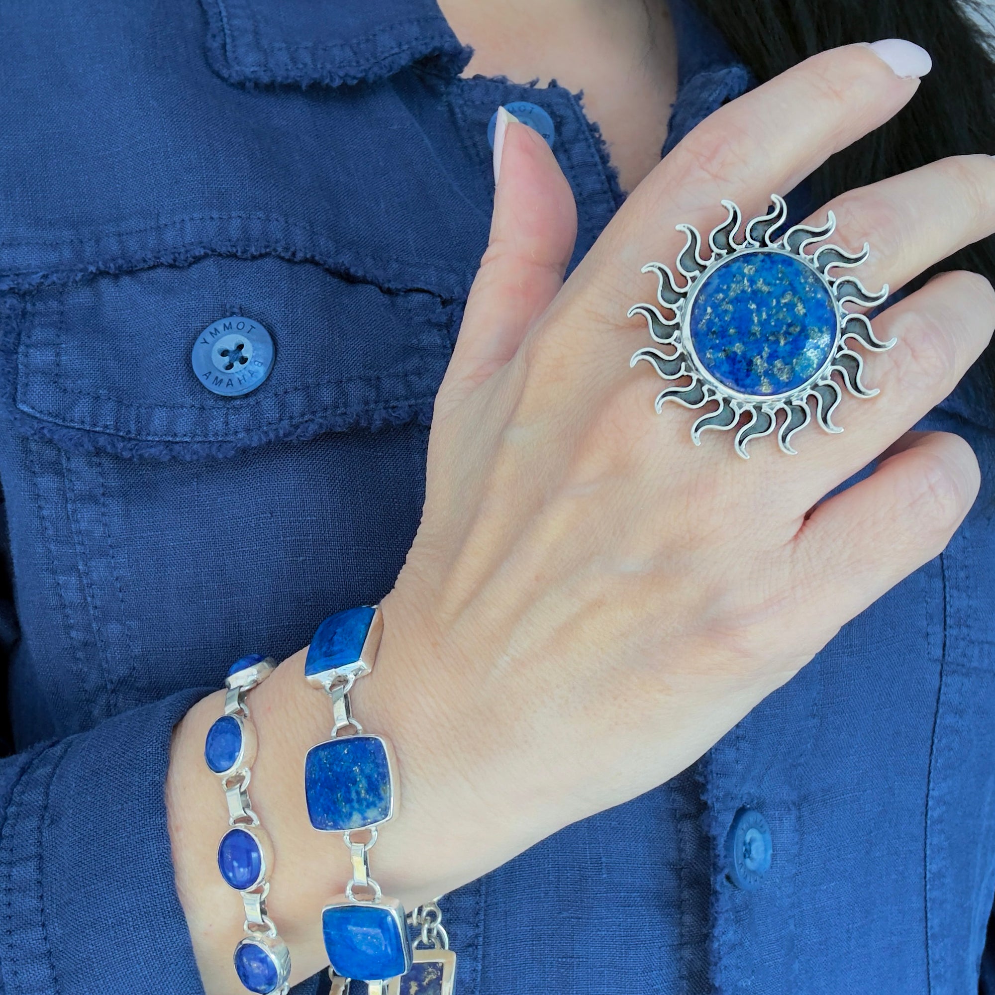 Night Sky Sun Ring