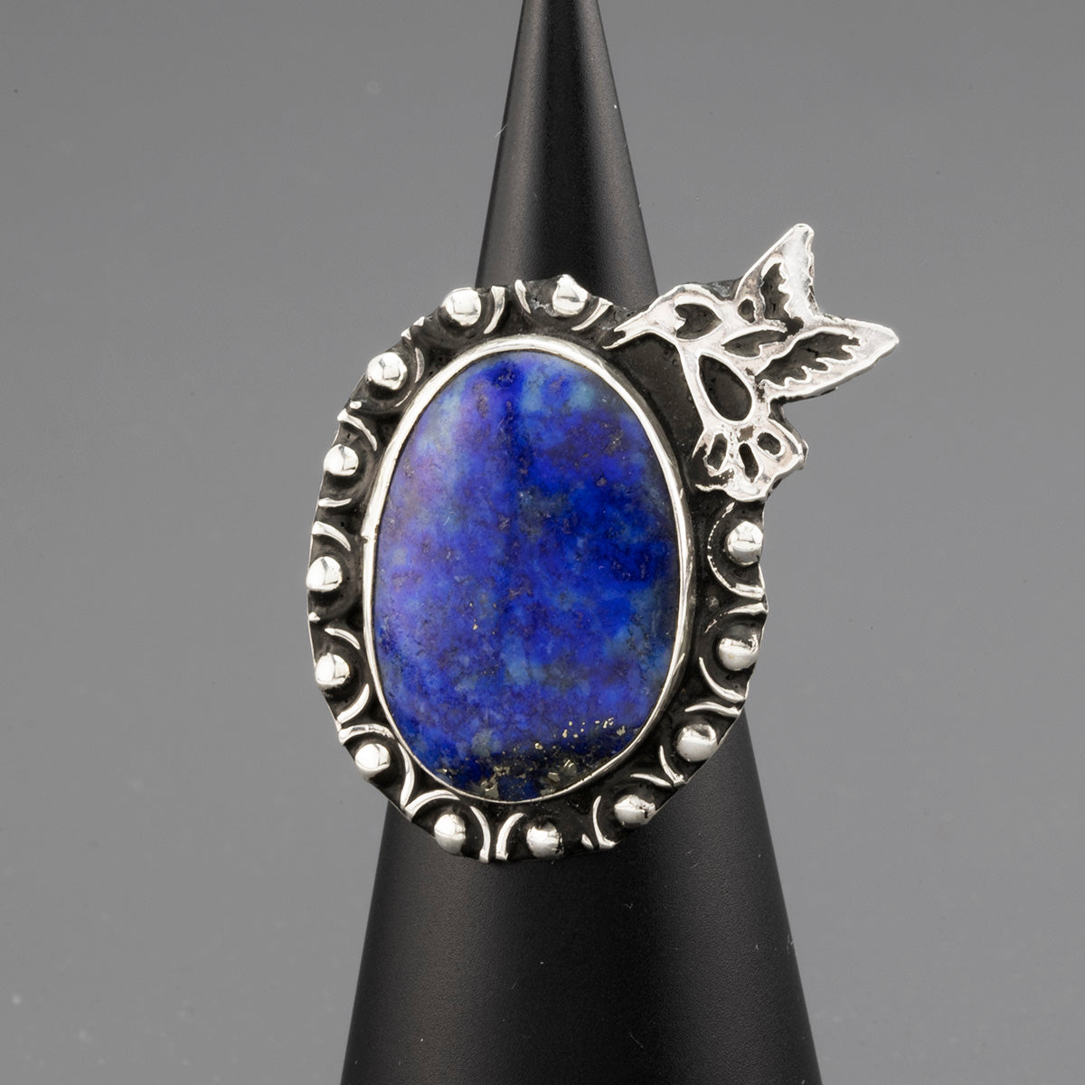 Hummingblue Lapis Lazuli Ring