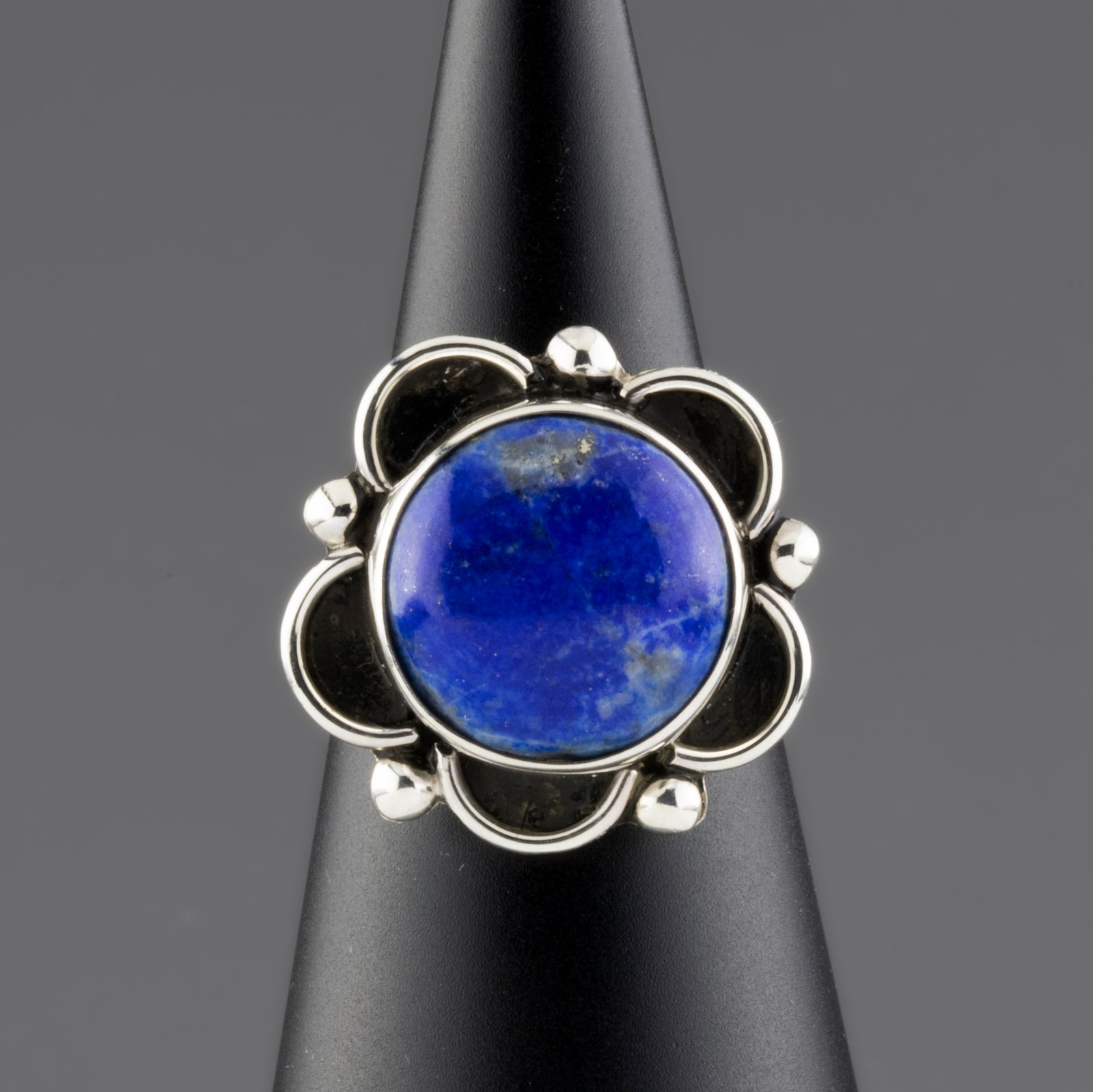 Blue Dahlia Ring