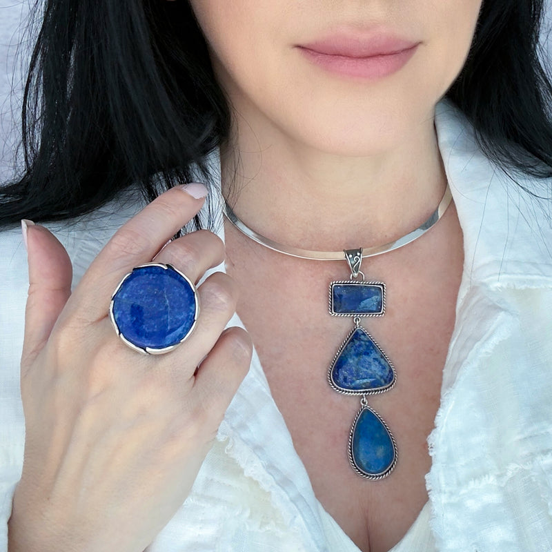 Blue Majesty Lapis Ring