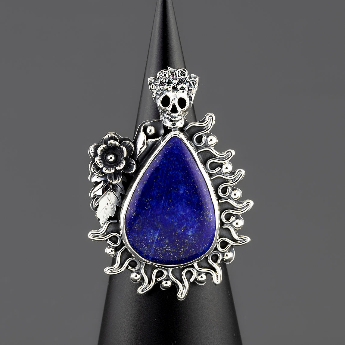 Cobalt Catrina Ring