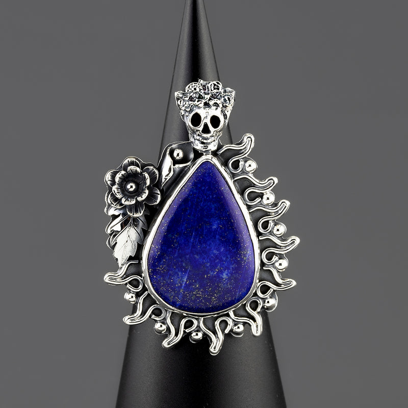 Cobalt Catrina Ring