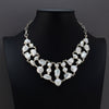 large biwa pearl statement bib necklace