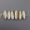 large conch shell stone bracelet