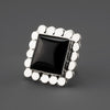 Shadow Frame Black Onyx Statement Ring