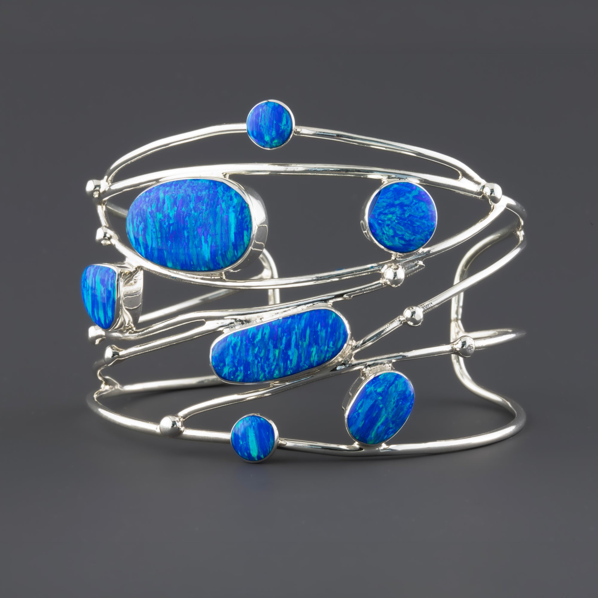 Blue Rhapsody Opal Cuff