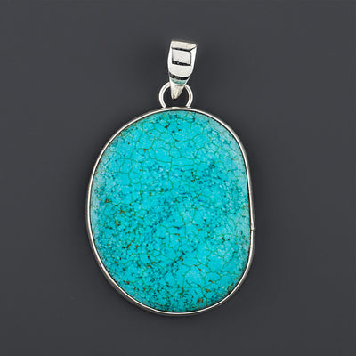 Taxco Sky Turquoise Pendant