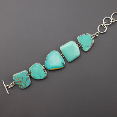Large Turquoise Stone Bracelet