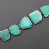 large turquoise stone bracelet