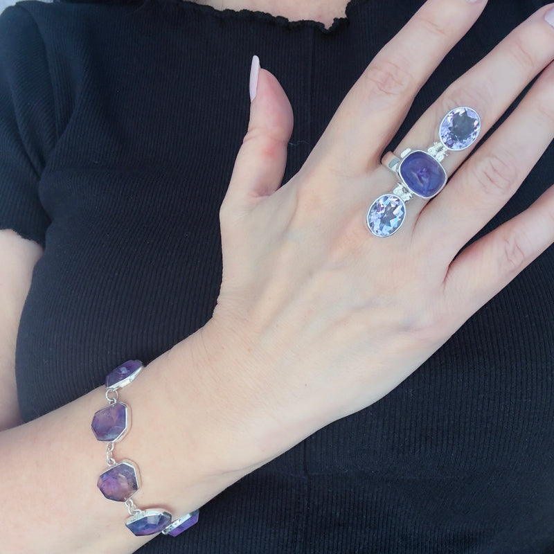The Amethyst Tower Ring