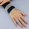 Bubble Dream Sterling Silver Statement Ring