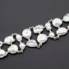 luminous tide baroque pearl bracelet