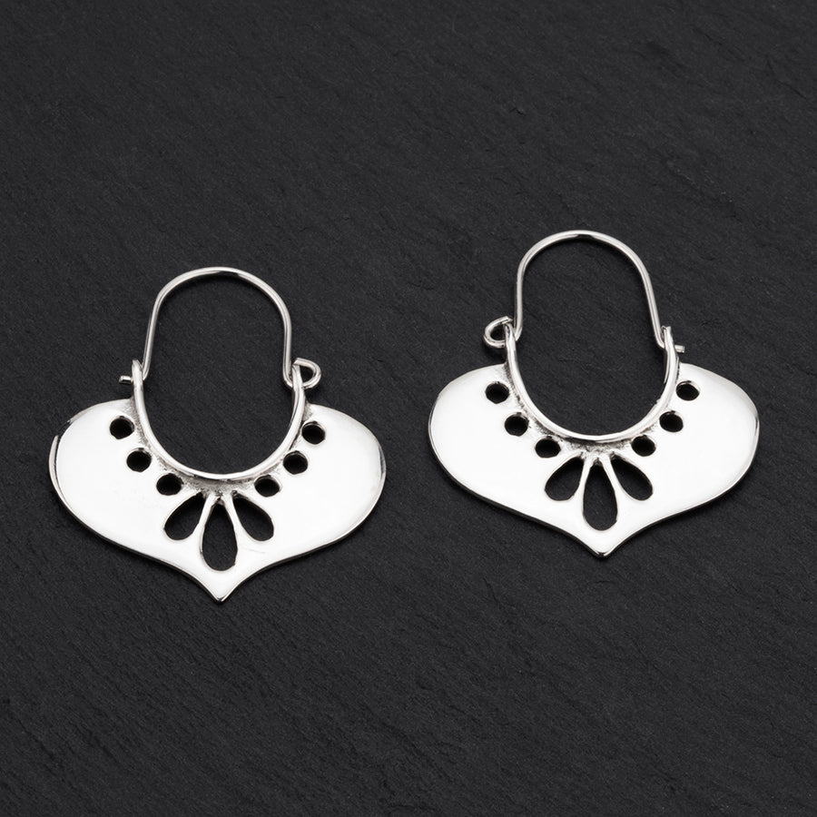 luz de Mexico sterling silver earrings