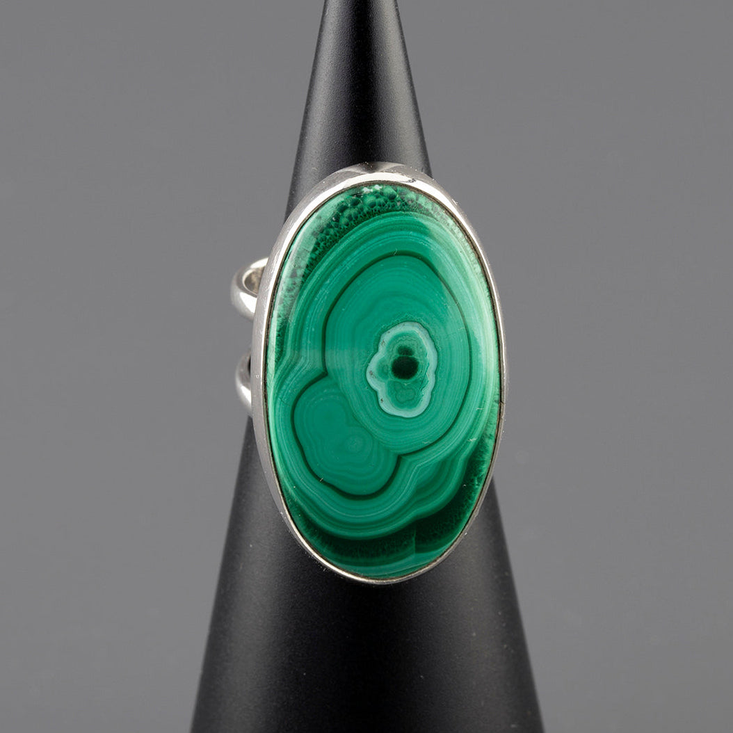 Malachite Dream Silver Ring
