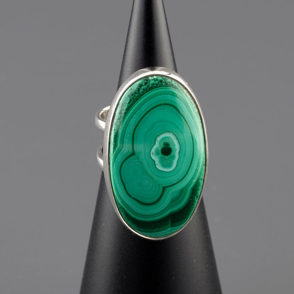 Malachite Dream Silver Ring
