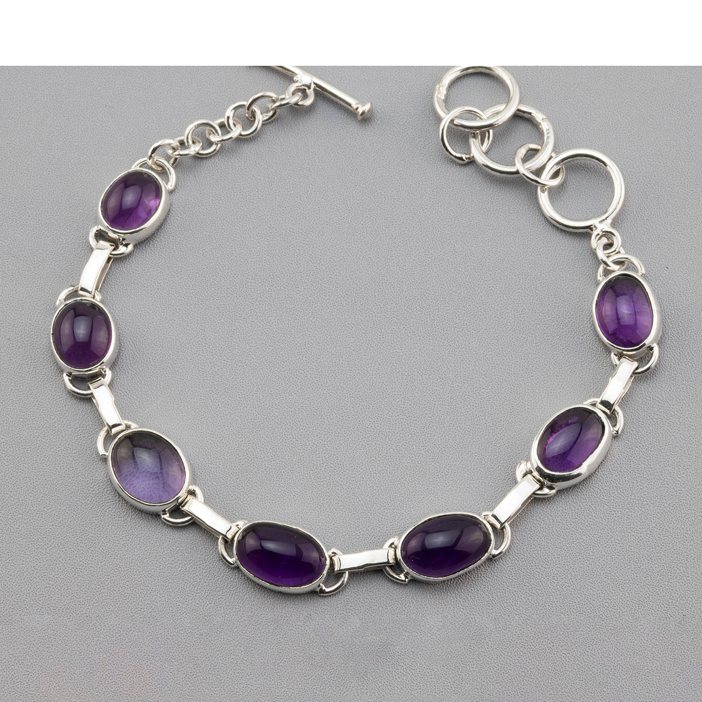 Violet Whisper Amethyst Bracelet