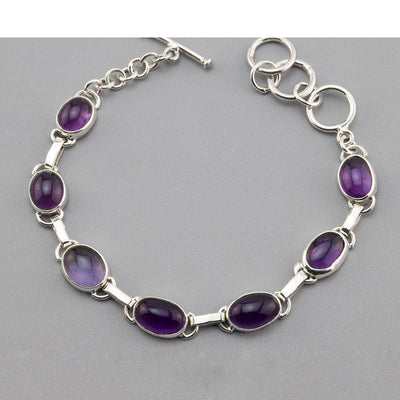 Violet Whisper Amethyst Bracelet