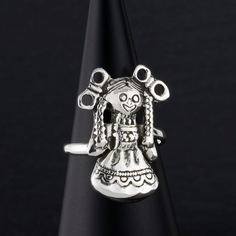 Mexican lele doll ring