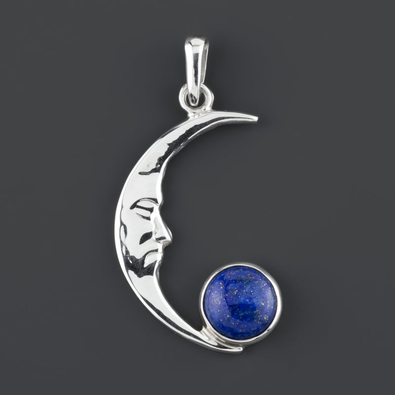 Luna Sterling Silver Pendant