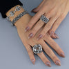 Lace of Love Taxco Silver Bracelet