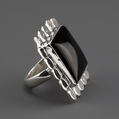 Shadow Frame Black Onyx Statement Ring