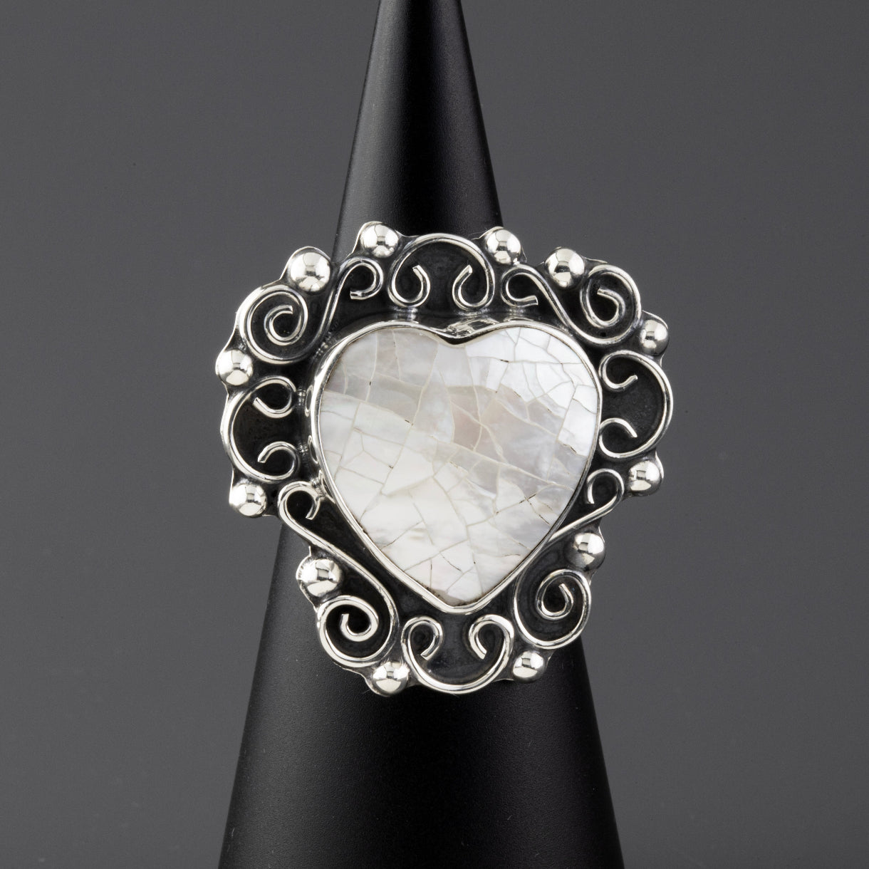 Madre Luna Handmade Silver Ring