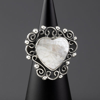 Madre Luna Handmade Silver Ring