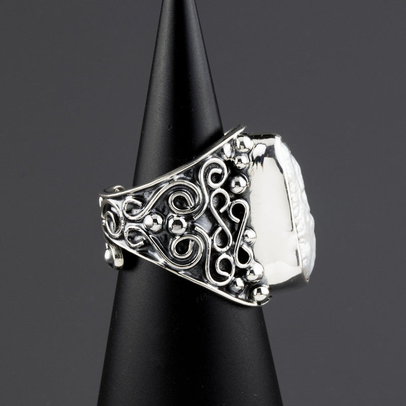 biwa pearl ring