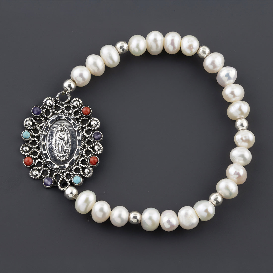 pearls of grace our lady of guadalupe bracelet