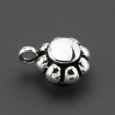 Puffed Petal Charm Pendant