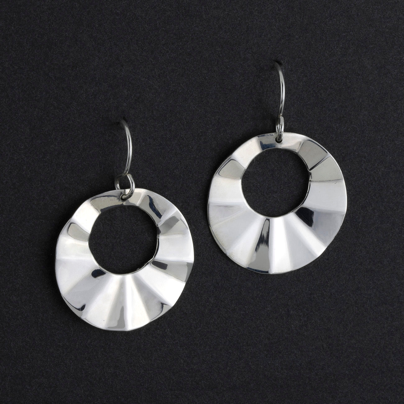 prisma sterling silver dangle earrings