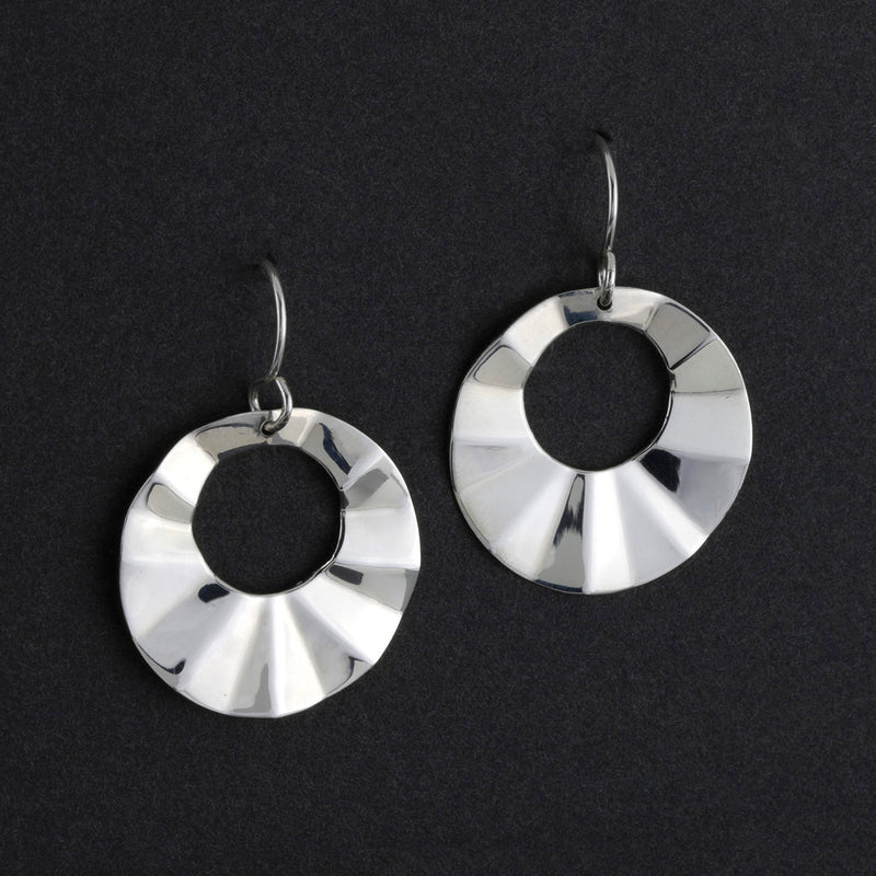 prisma sterling silver dangle earrings