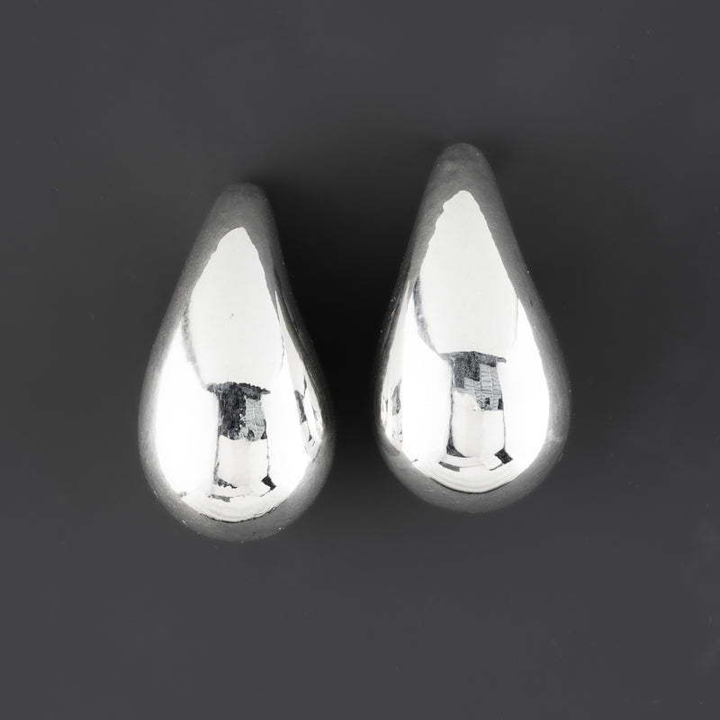 Silver Drip Studs
