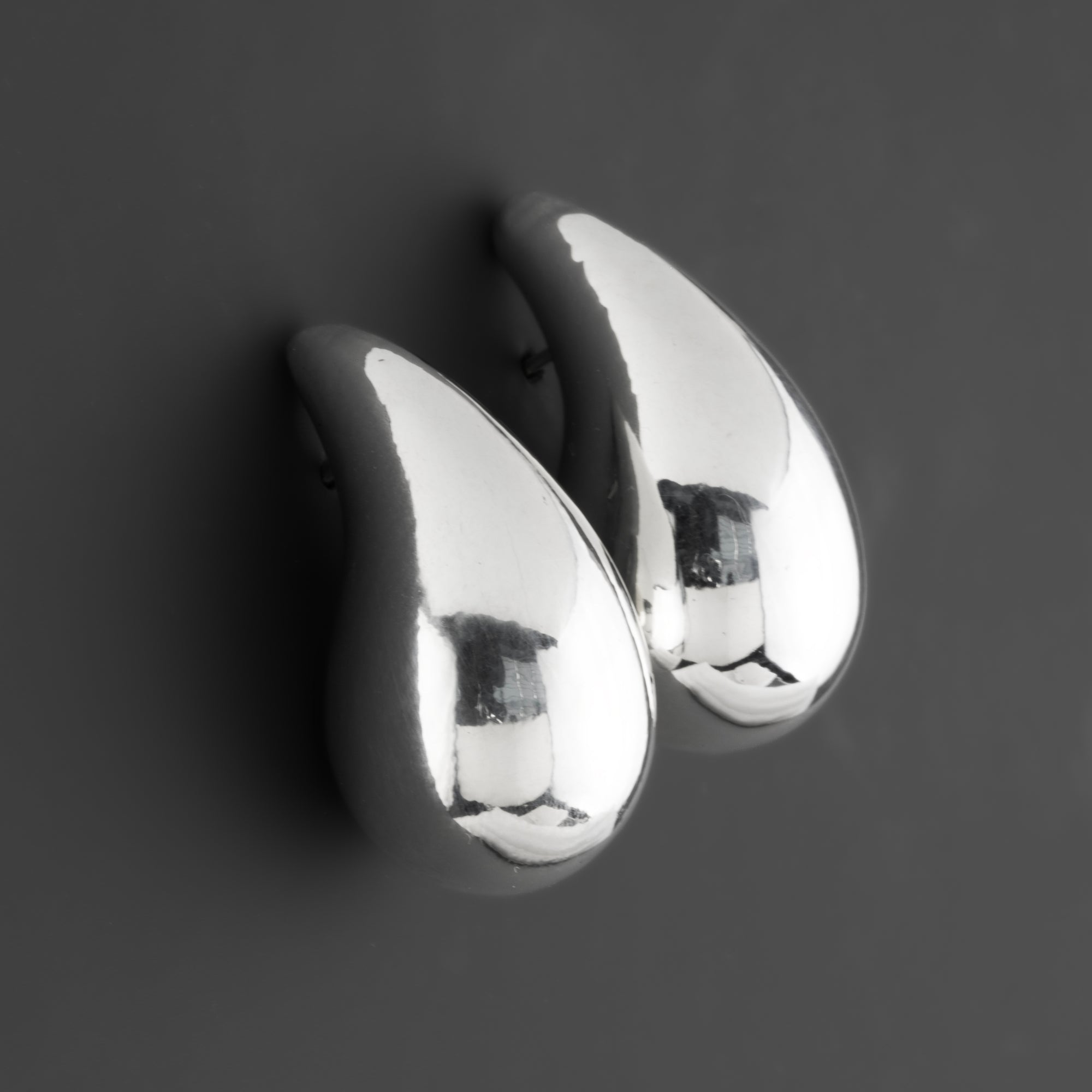 Silver Drip Studs