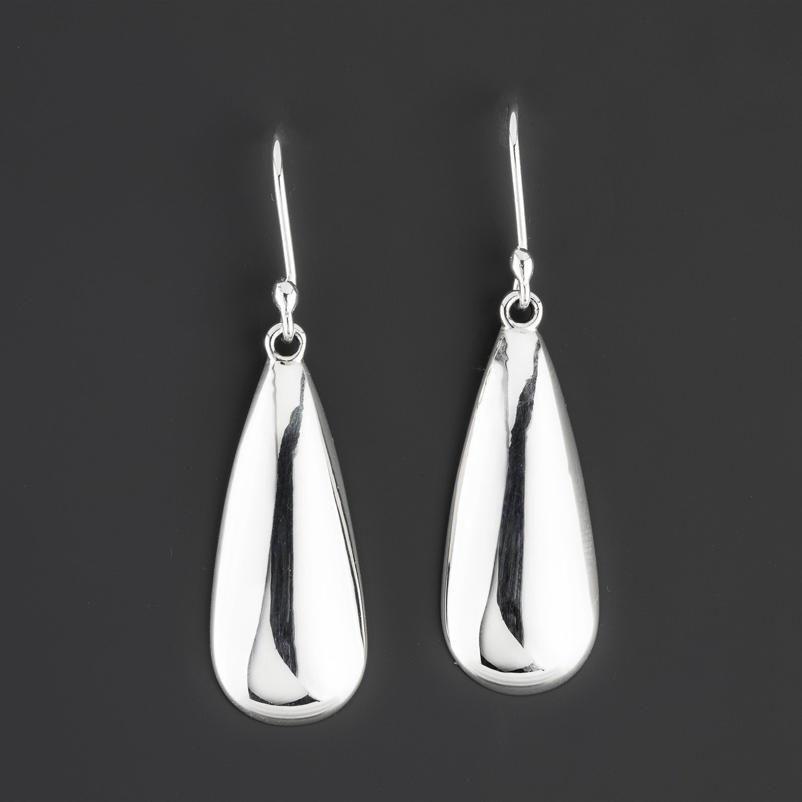 pure forma sterling silver dangle earrings