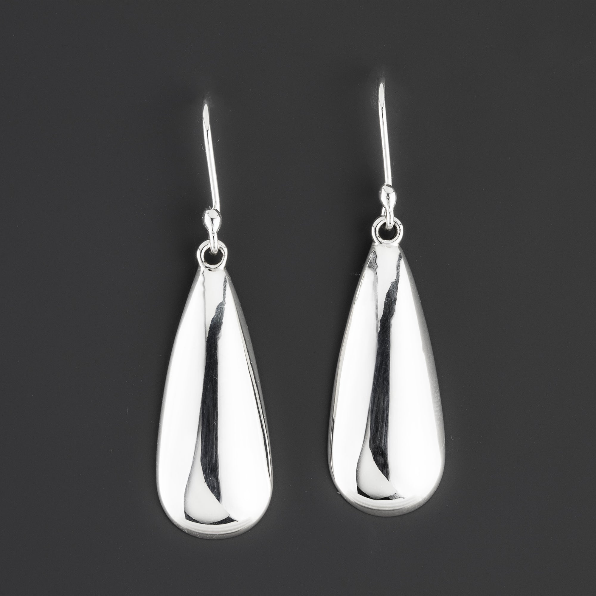 pure forma sterling silver dangle earrings