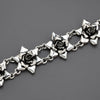 rebel rose Mexican silver bracelet