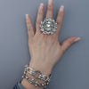 Sacred Bloom Mexican Silver Ring