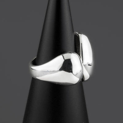 Silver Duet Ring