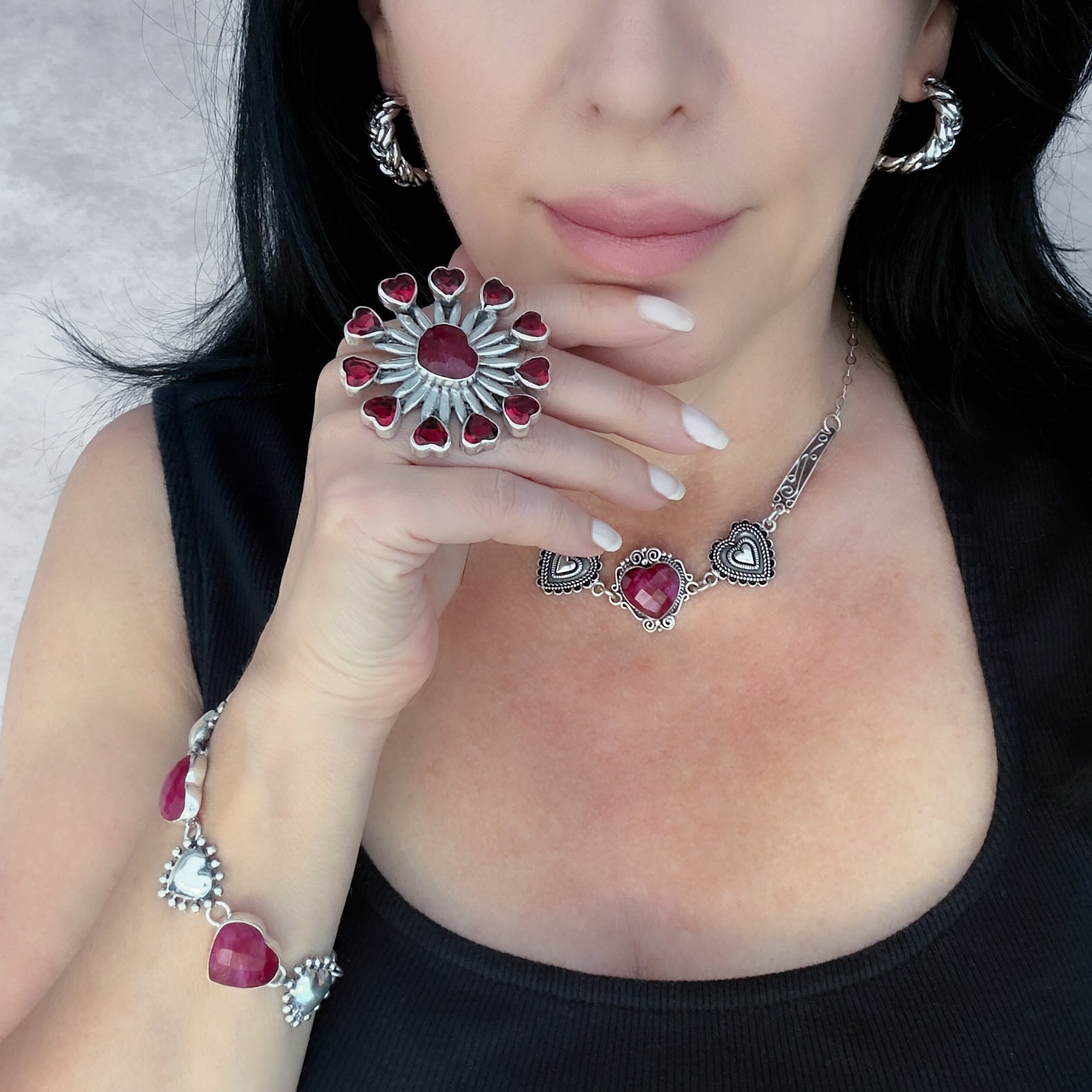 Ruby Romance Necklace