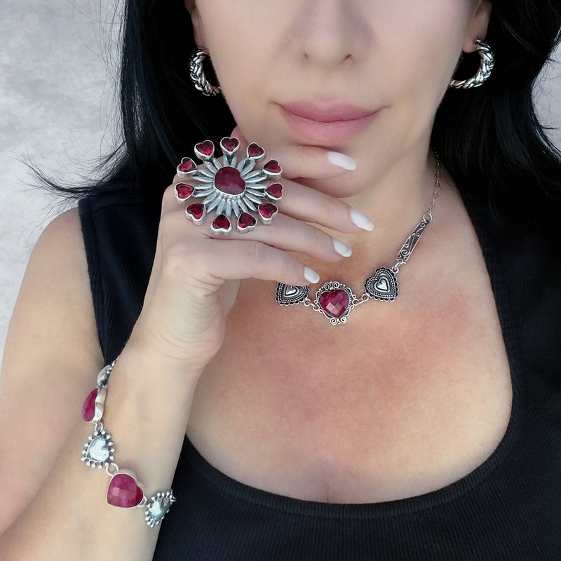 Ruby Romance Necklace