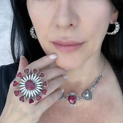 Ruby Romance Necklace