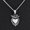 sacred heart Milagro necklace