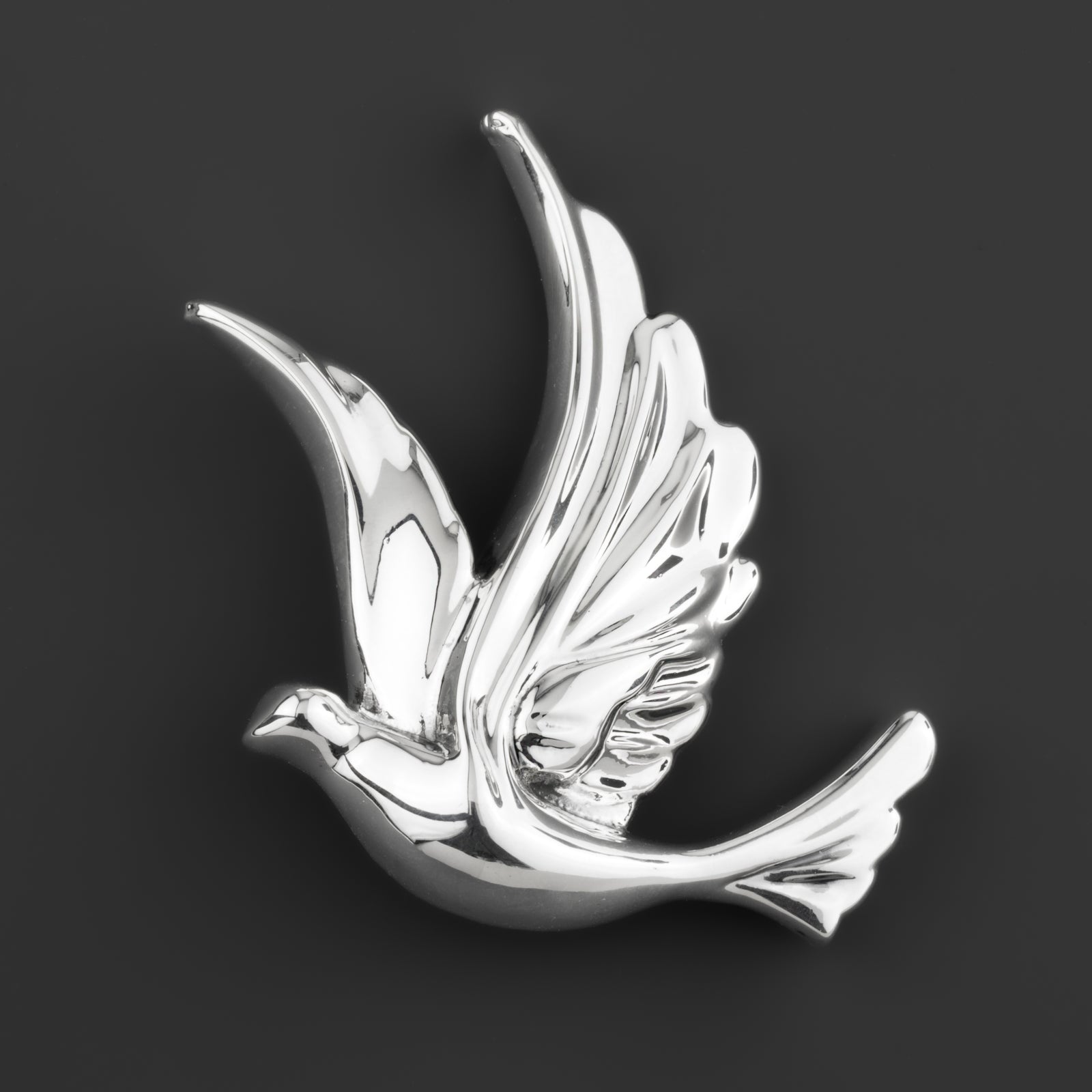 silver dove pendant
