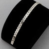 Sterling Silver Leaf Necklace, Earrings, Bracelet Set