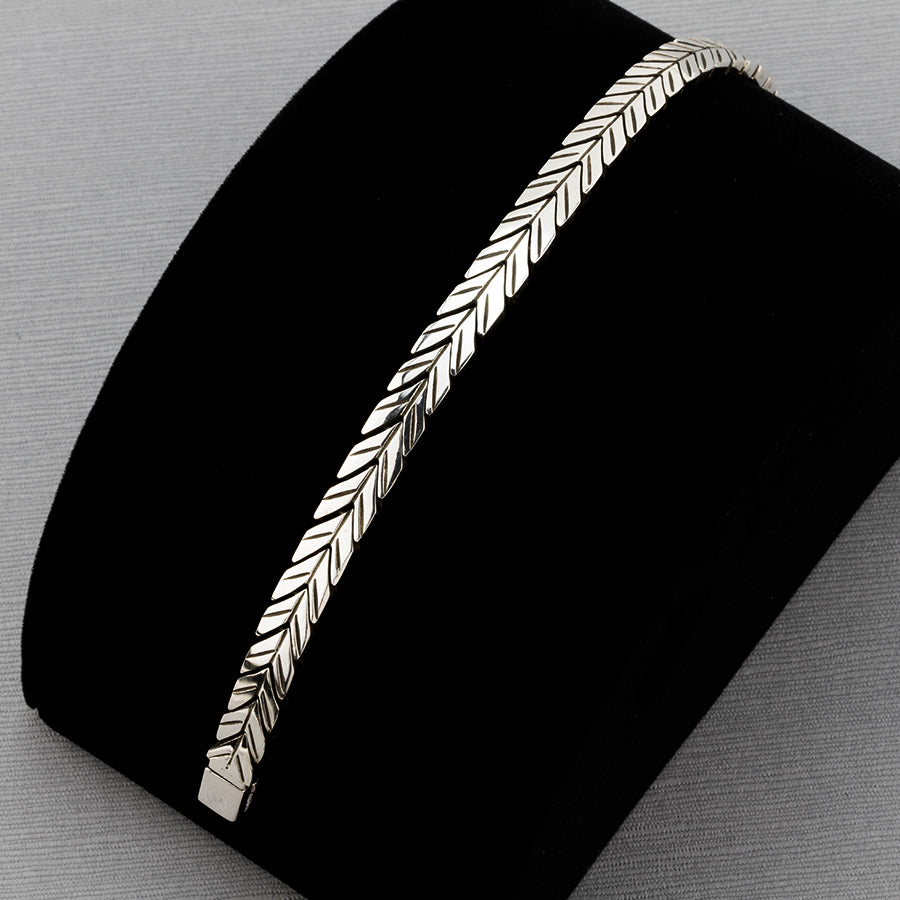 Leaf Necklace, Earrings, Bracelet Set