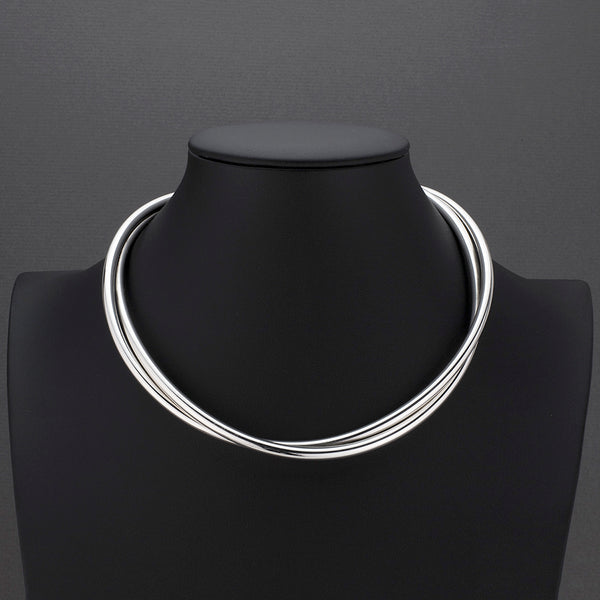 ★ROSEMONT★ Silver Black Onyx Necklace La Vie En Rose RC24B il_fullxfull.4616059349_5fxz.jpg