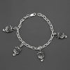 Calaverita Chic Mexican Silver Bracelet